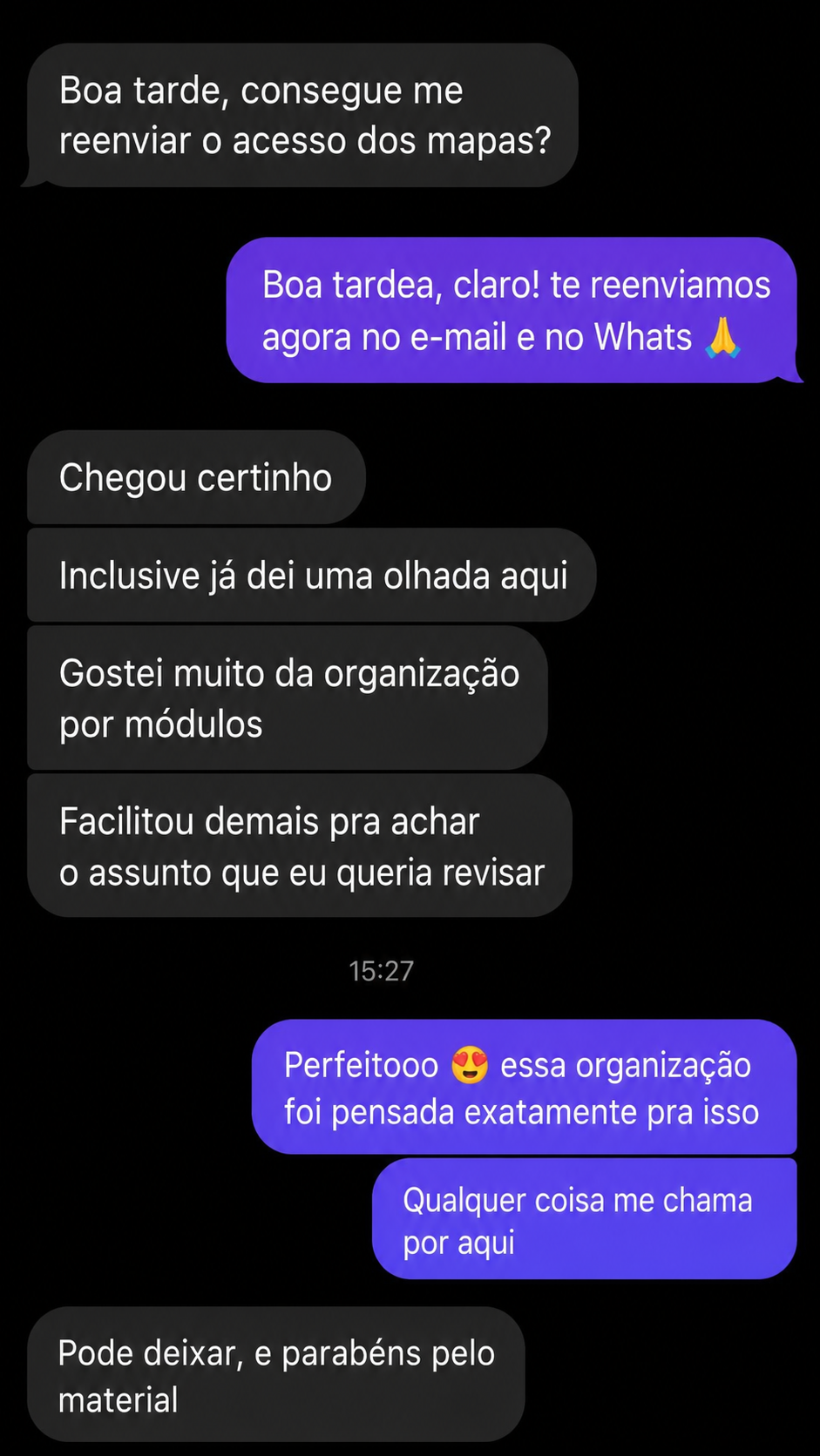 Depoimento 2 de aluno do TI em Mapas